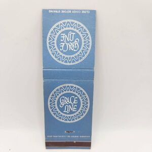 Vintage Matchbook Grace Line Caribbean South America Cruises